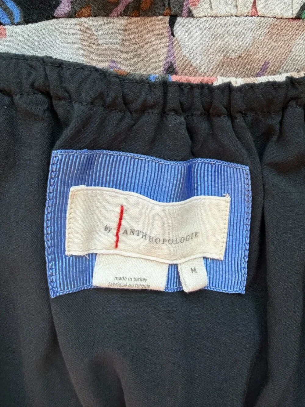 Anthropologie Tiered V-Neck Tunic Dress - Picture 5 of 6